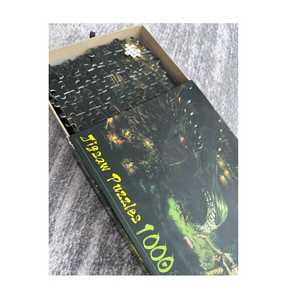 Puzzle 1000 Pieces - Girl and Dragon Fantasy - Picture 2 of 2